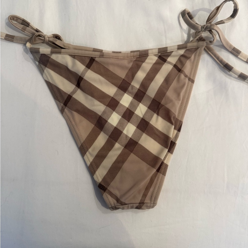 Authentic Burberry Triangle Bikini Set - Beige & … - image 6